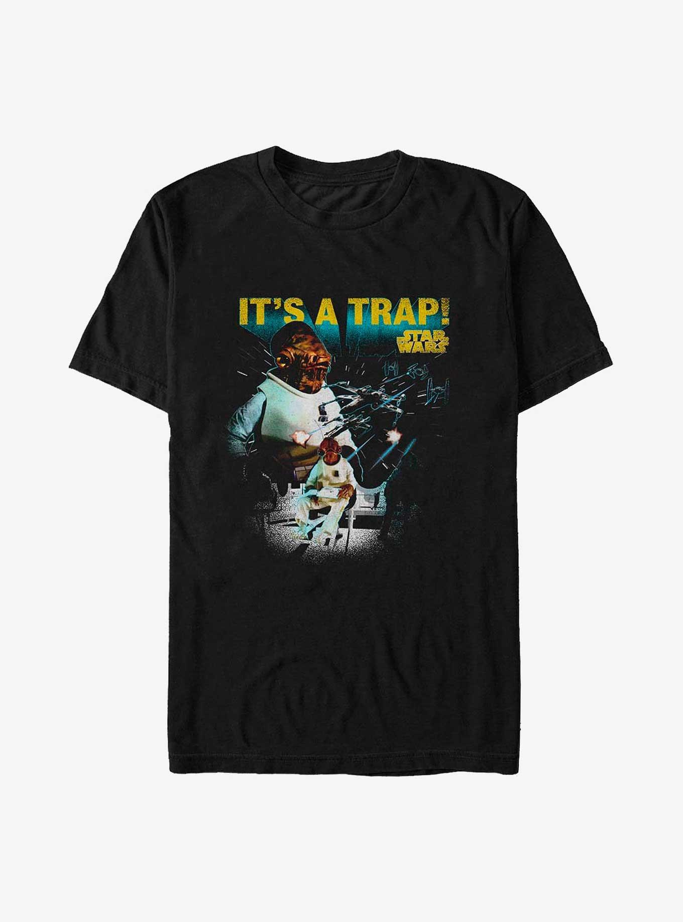 Star Wars Admiral Rapbars It's A Trap Big & Tall T-Shirt, , hi-res