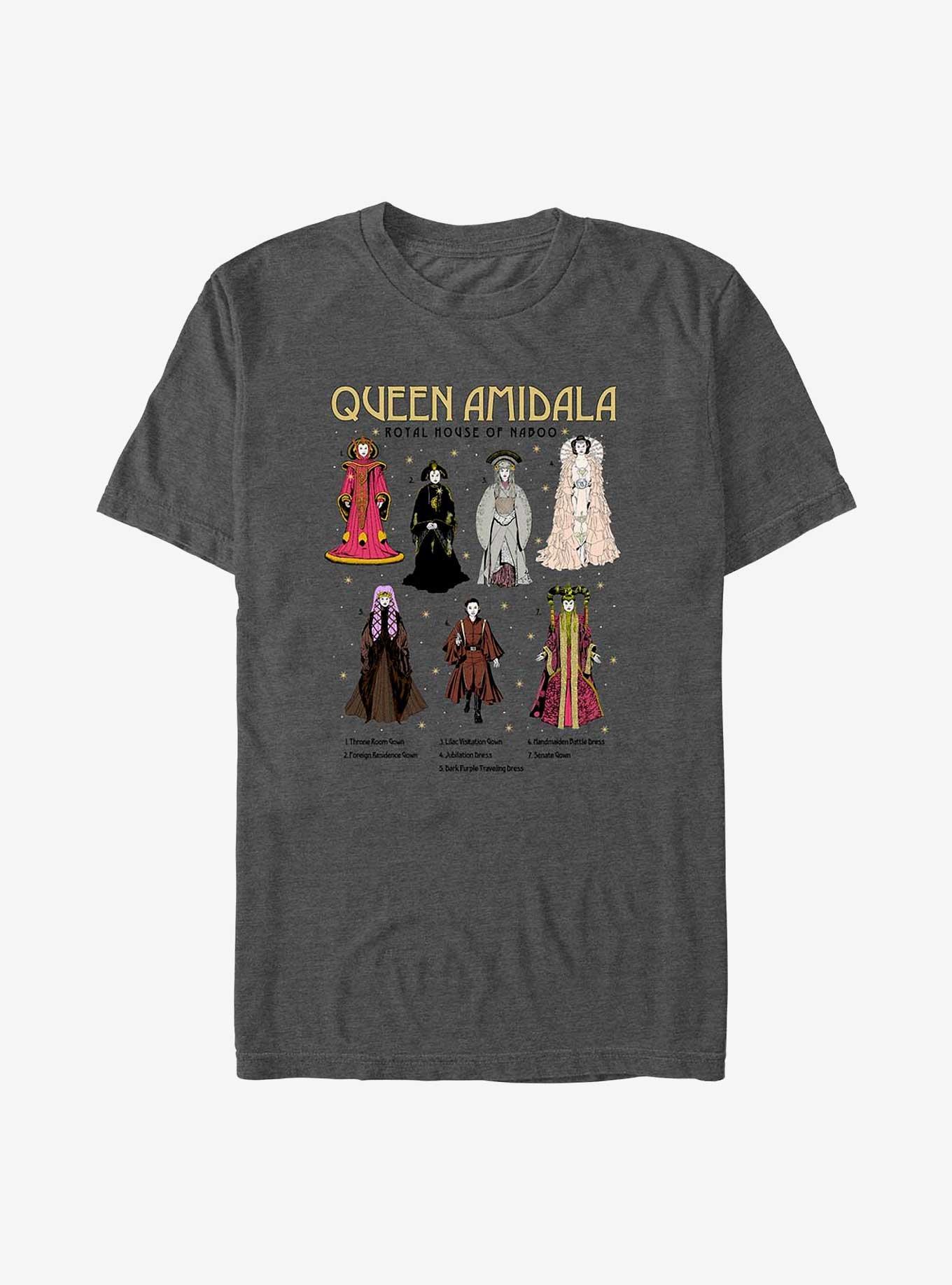 Star Wars Queen Amidala Gowns Big & Tall T-Shirt, , hi-res