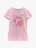 Disney The Little Mermaid Ariel And Friends Youth Girls T-Shirt, PINK, hi-res