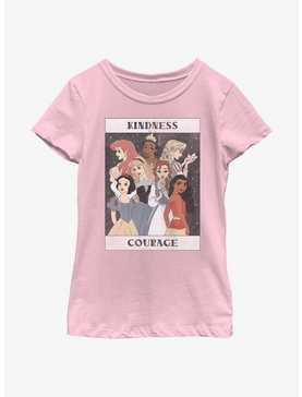 Disney Princesses Kindness and Courage Youth Girls T-Shirt, , hi-res