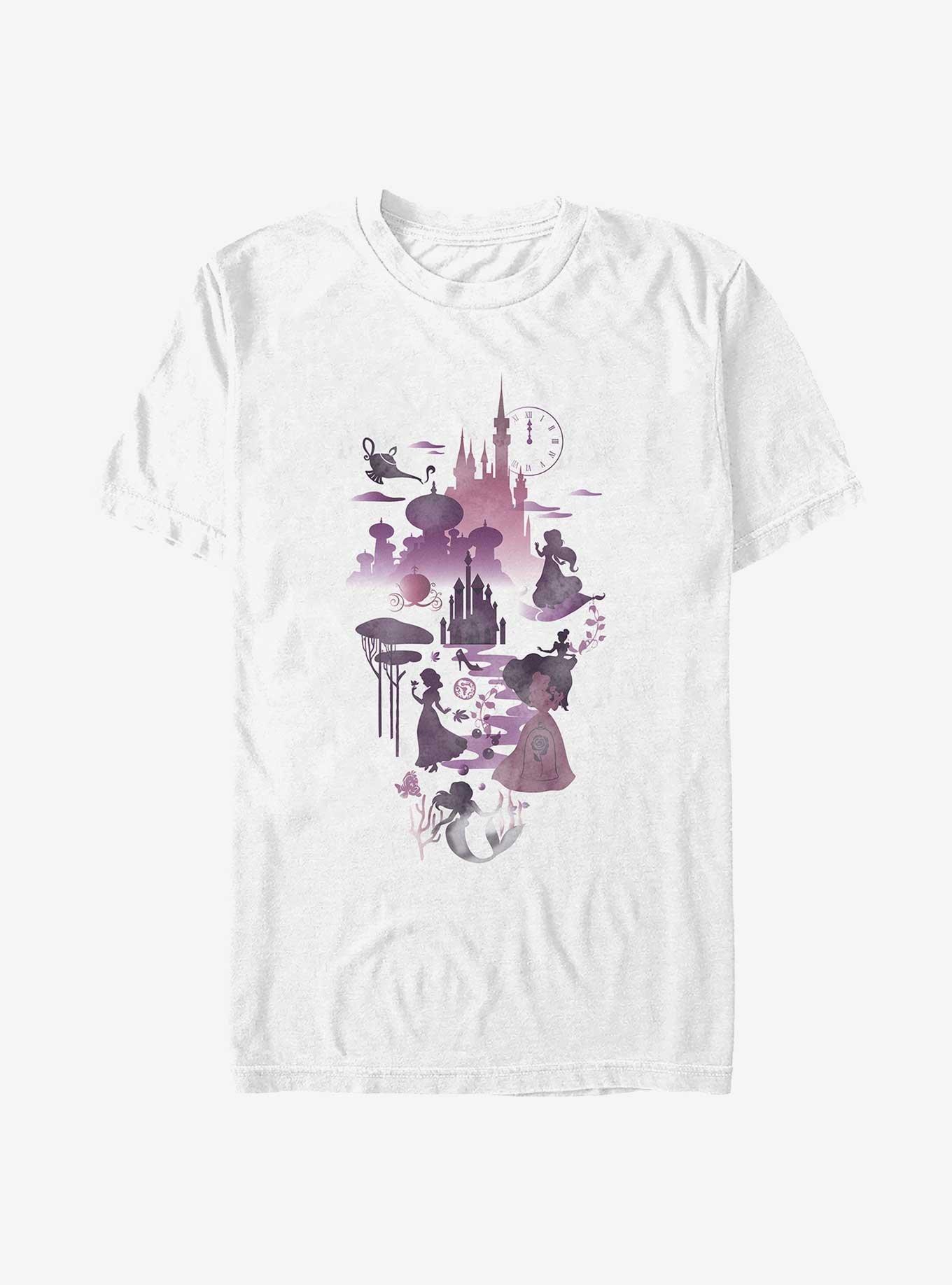 Disney Princesses Vignette Collage T-Shirt, , hi-res