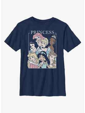 Disney Princesses Group Portraits Youth T-Shirt, , hi-res
