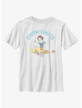 Disney Snow White And The Seven Dwarfs Snow White And Woodland Animals Youth T-Shirt, , hi-res