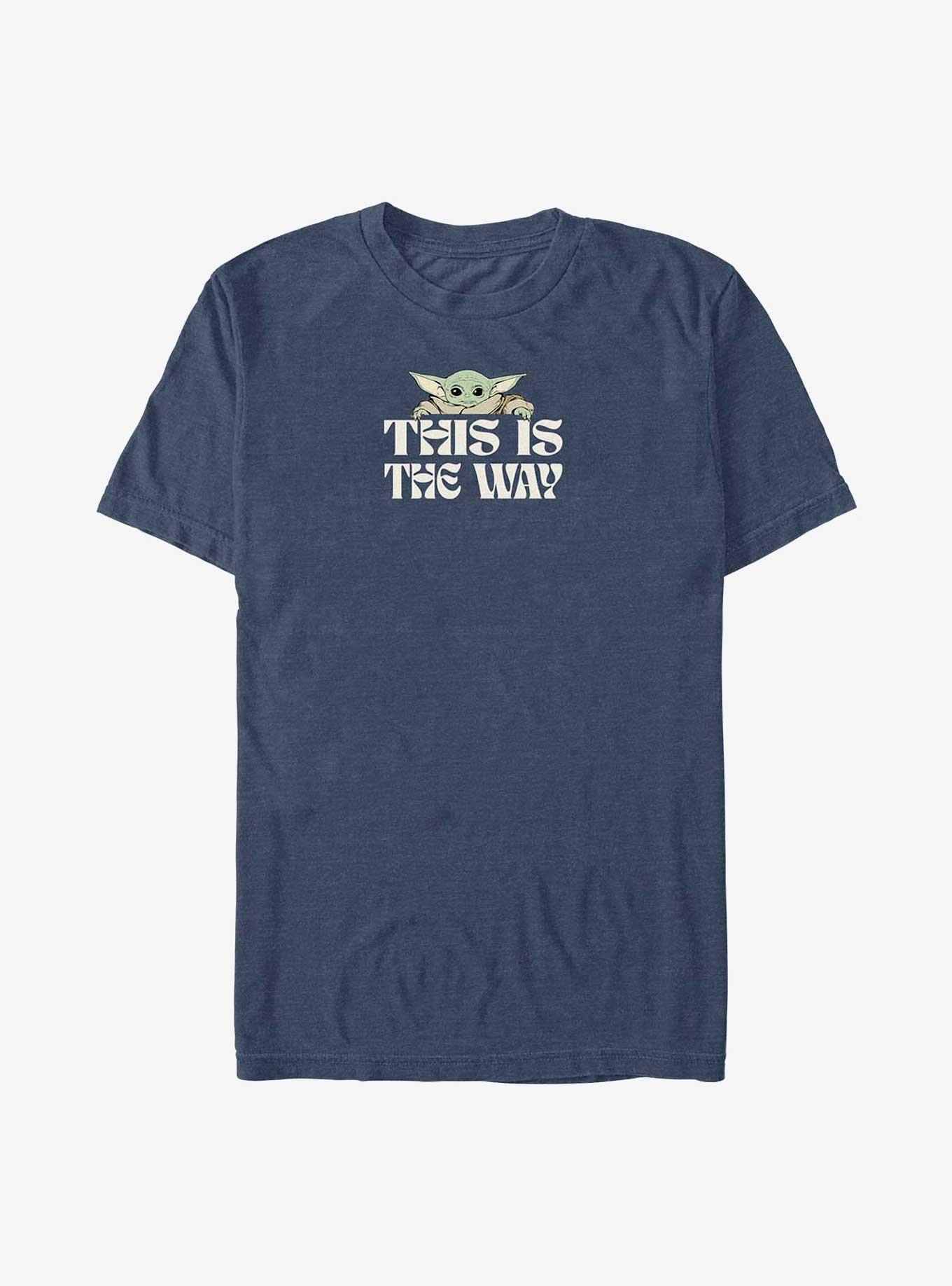 Star Wars The Mandalorian Grogu This Is The Way Big & Tall T-Shirt, , hi-res