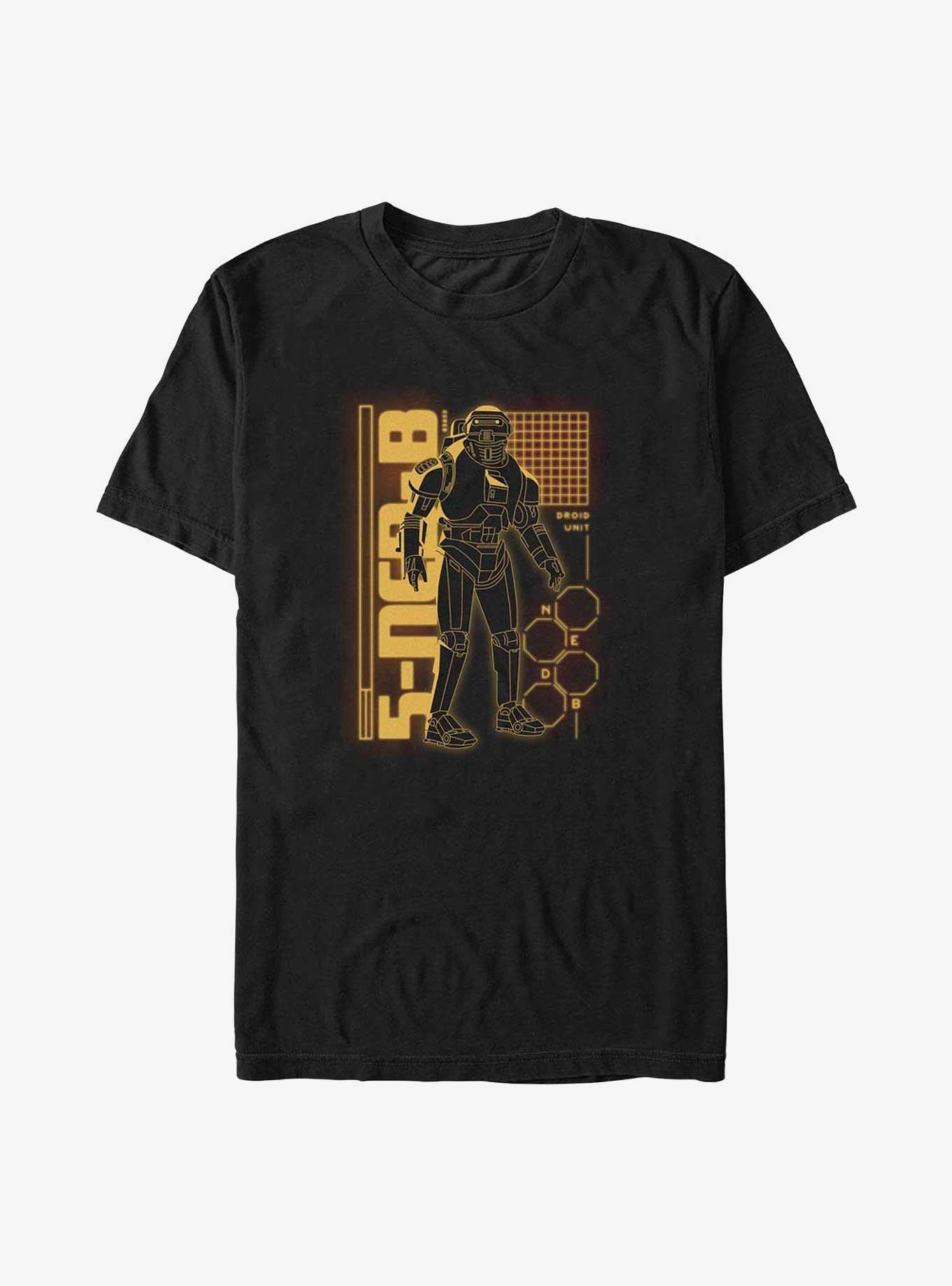 Star Wars NED-B Droid Big & Tall T-Shirt, BLACK, hi-res