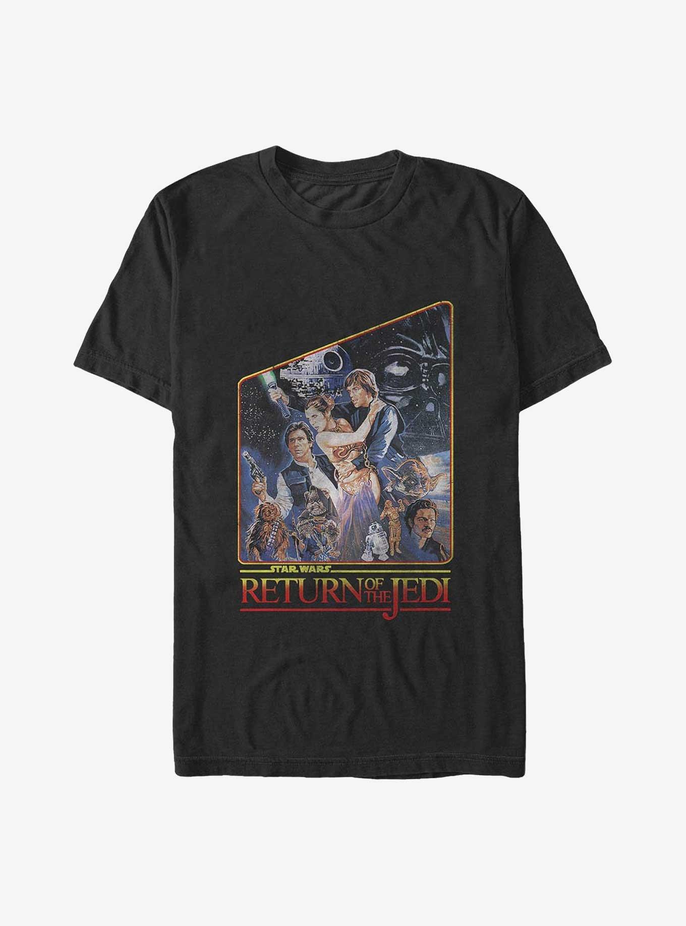 Star Wars Return of the Jedi Heroes Big & Tall T-Shirt, BLACK, hi-res