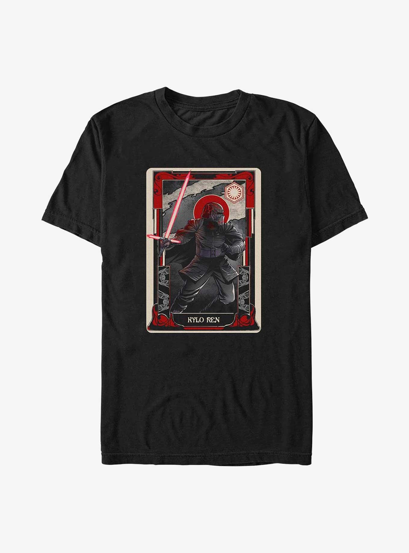 Star Wars: Episode VIII - The Last Jedi Kylo Ren Prince of Sabers Big & Tall T-Shirt, BLACK, hi-res