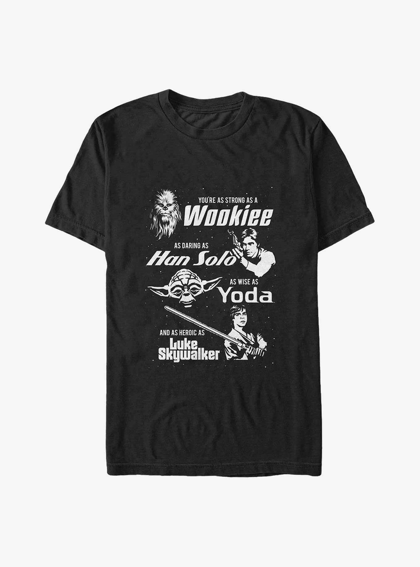 Star Wars Dad Force Big & Tall T-Shirt, BLACK, hi-res