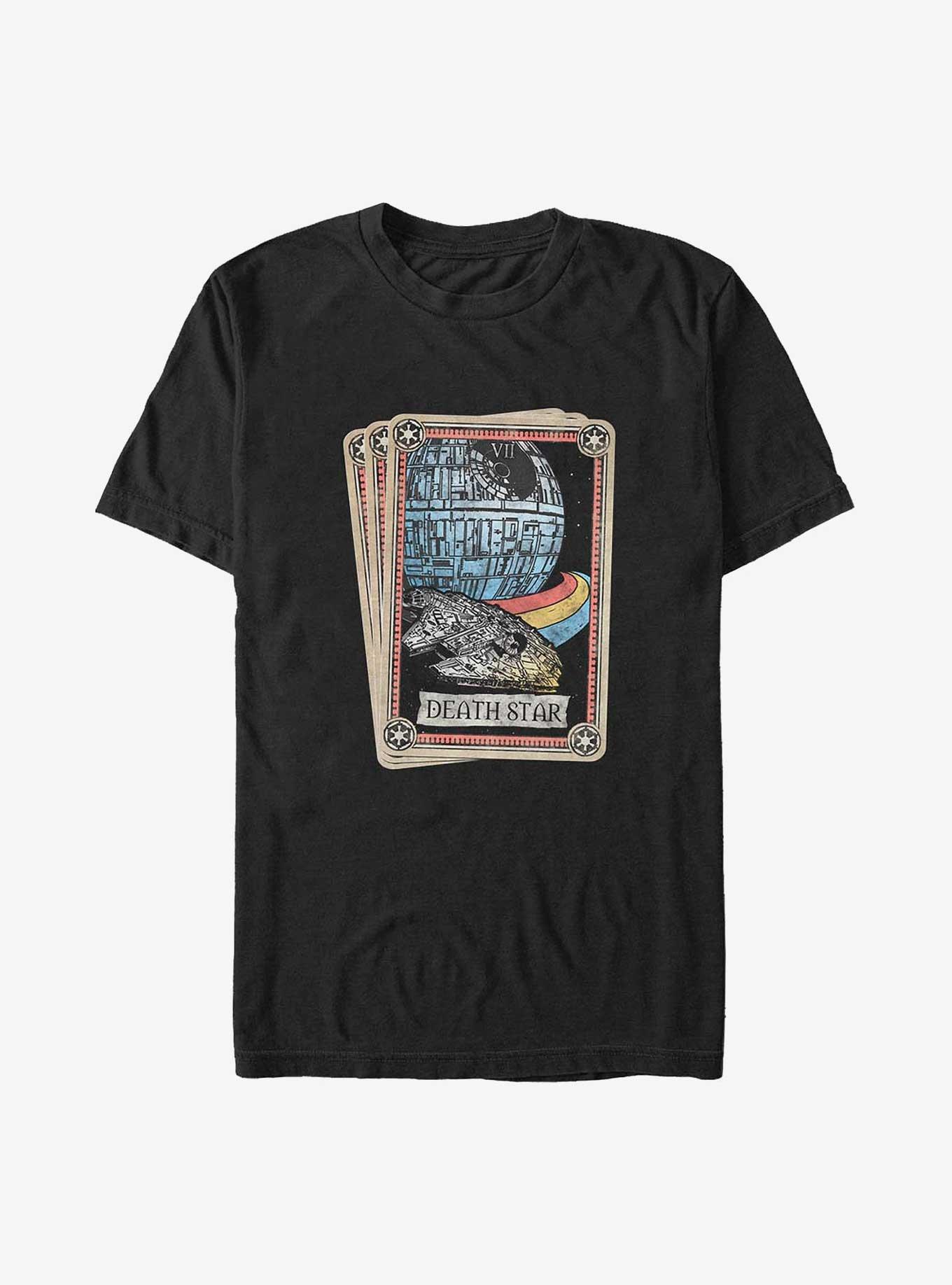 Star Wars Death Star Tarot Big & Tall T-Shirt, , hi-res