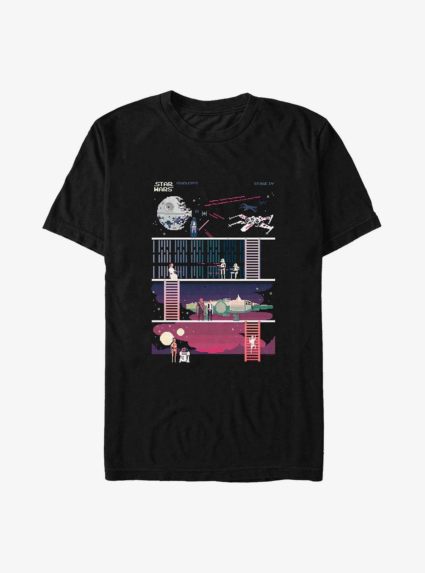 Star Wars Pixel Game Level IV Big & Tall T-Shirt, , hi-res