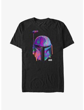 Star Wars Psychedelic Boba Helmet Big & Tall T-Shirt, , hi-res