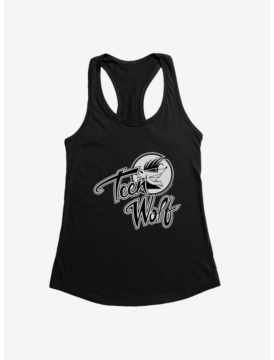 Teen Wolf Logo Womens Tank Top, BLACK, hi-res