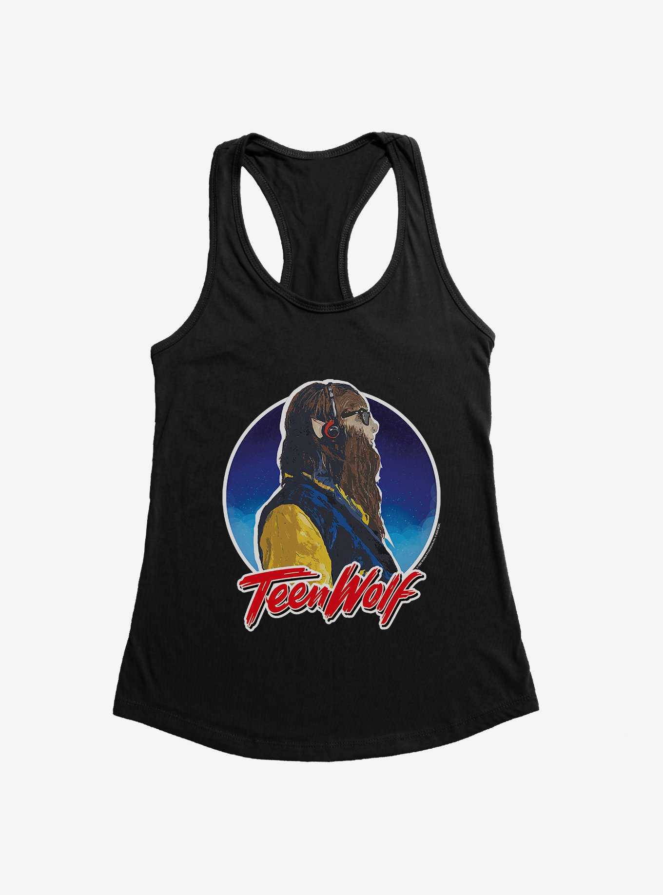Teen Wolf Side Profile Title Womens Tank Top, , hi-res