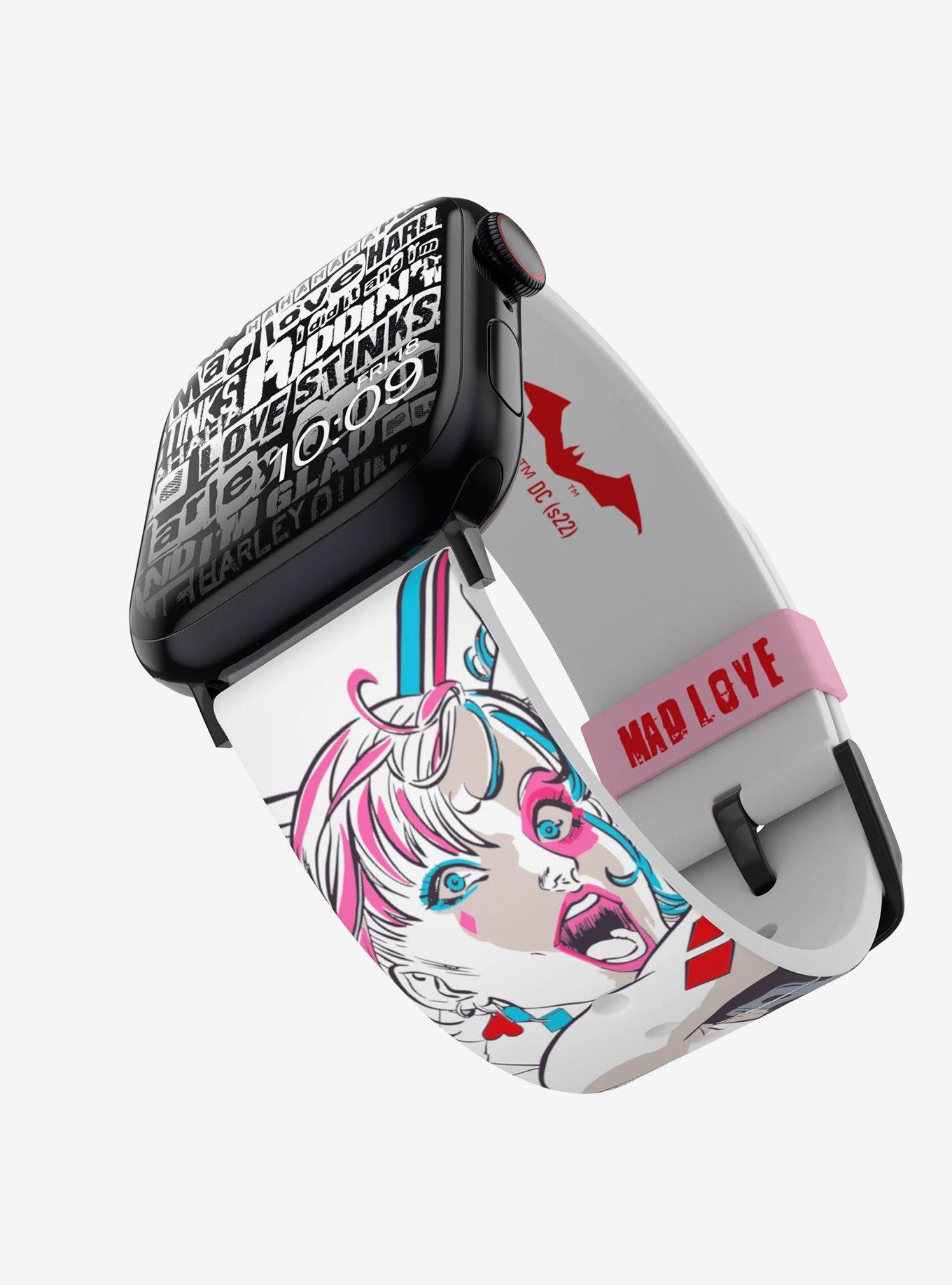 DC Comics Harley Quinn Manga Mad Love Watch Band, , hi-res