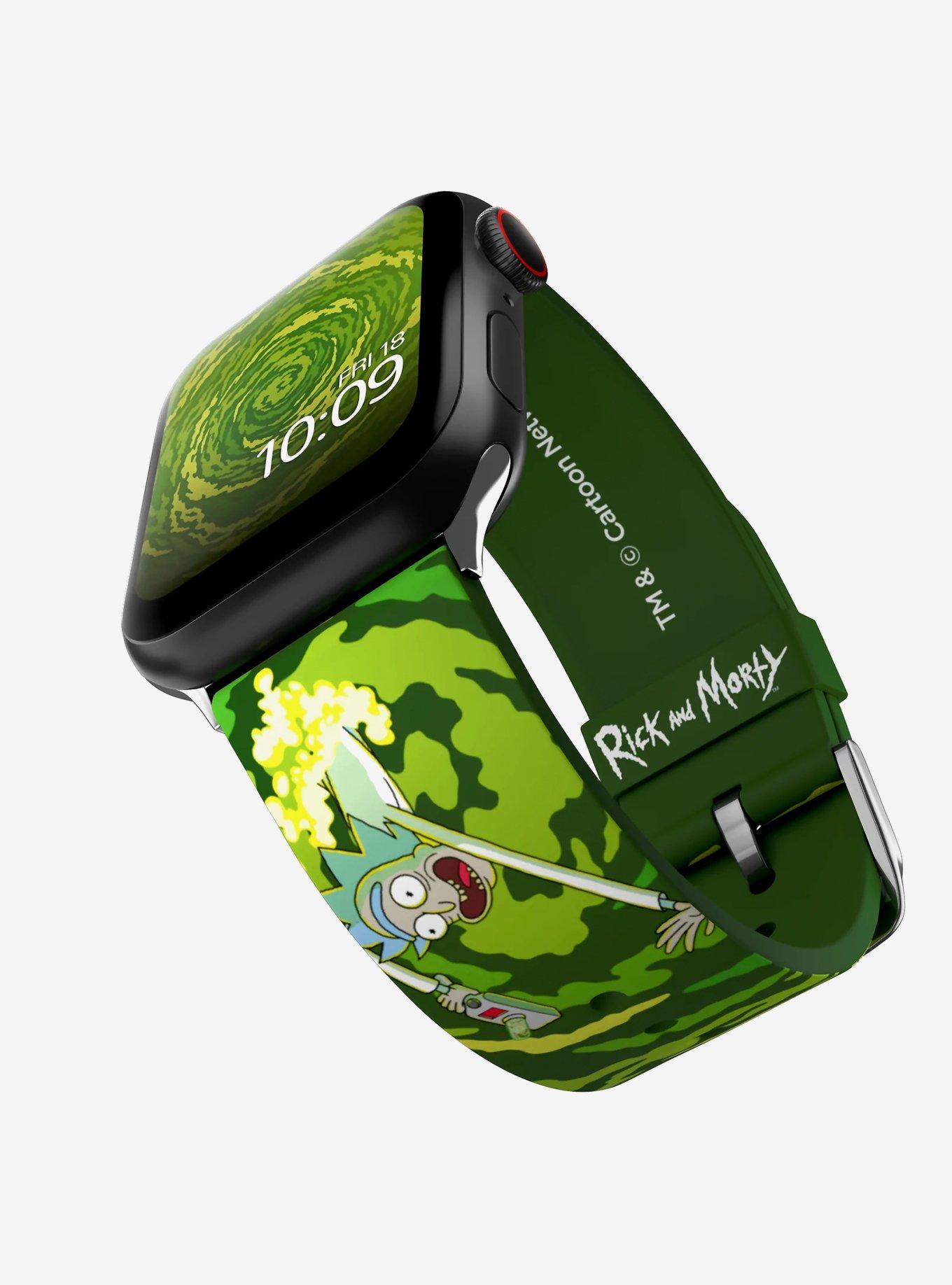 Rick and Morty Open Portal Watch Band, , hi-res