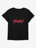 Teen Wolf Title Logo Womens T-Shirt Plus Size, BLACK, hi-res