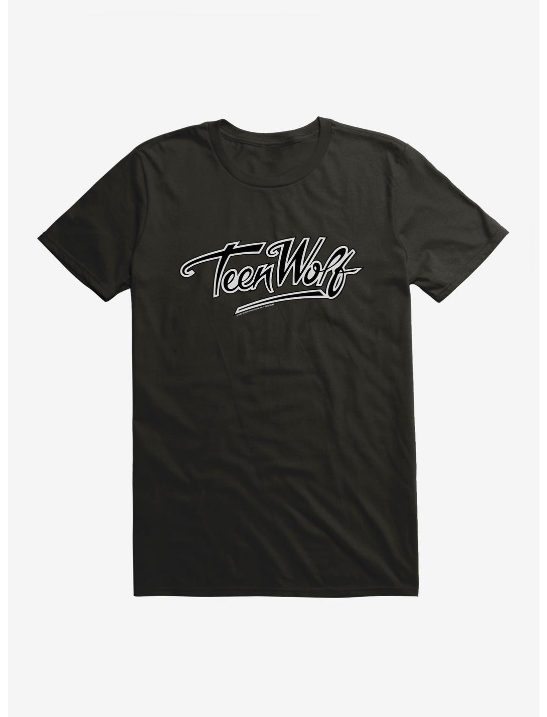 Teen Wolf Movie Title Logo T-Shirt, BLACK, hi-res