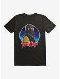 Teen Wolf Side Profile Title T-Shirt, BLACK, hi-res