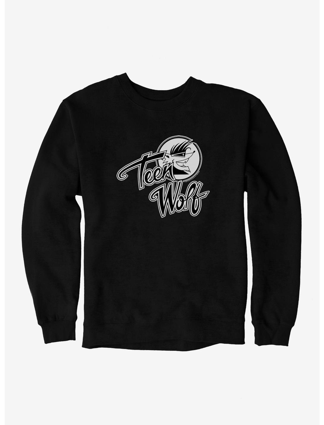 Teen Wolf Logo Sweatshirt, BLACK, hi-res