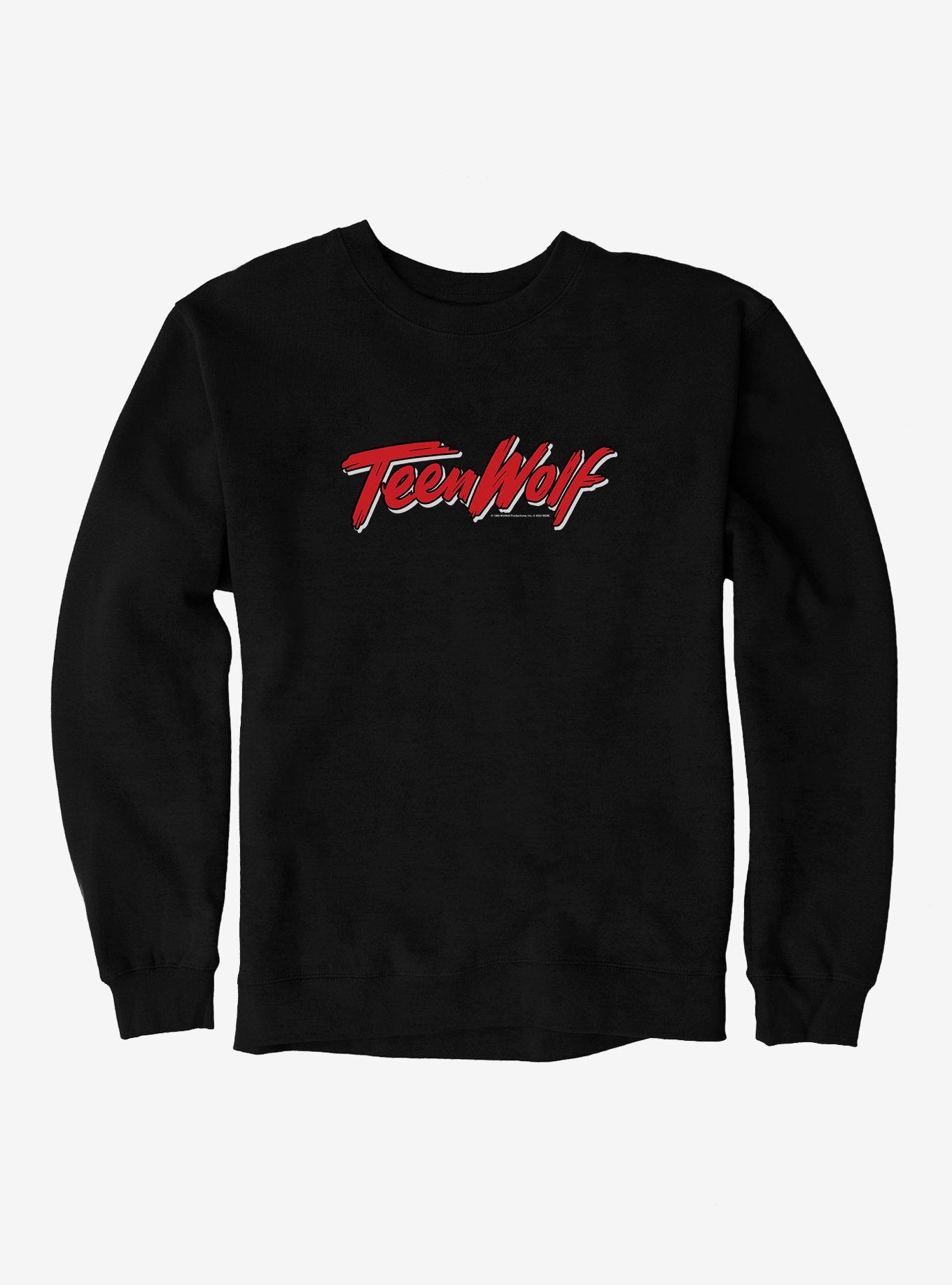 Teen Wolf Title Logo Sweatshirt, BLACK, hi-res