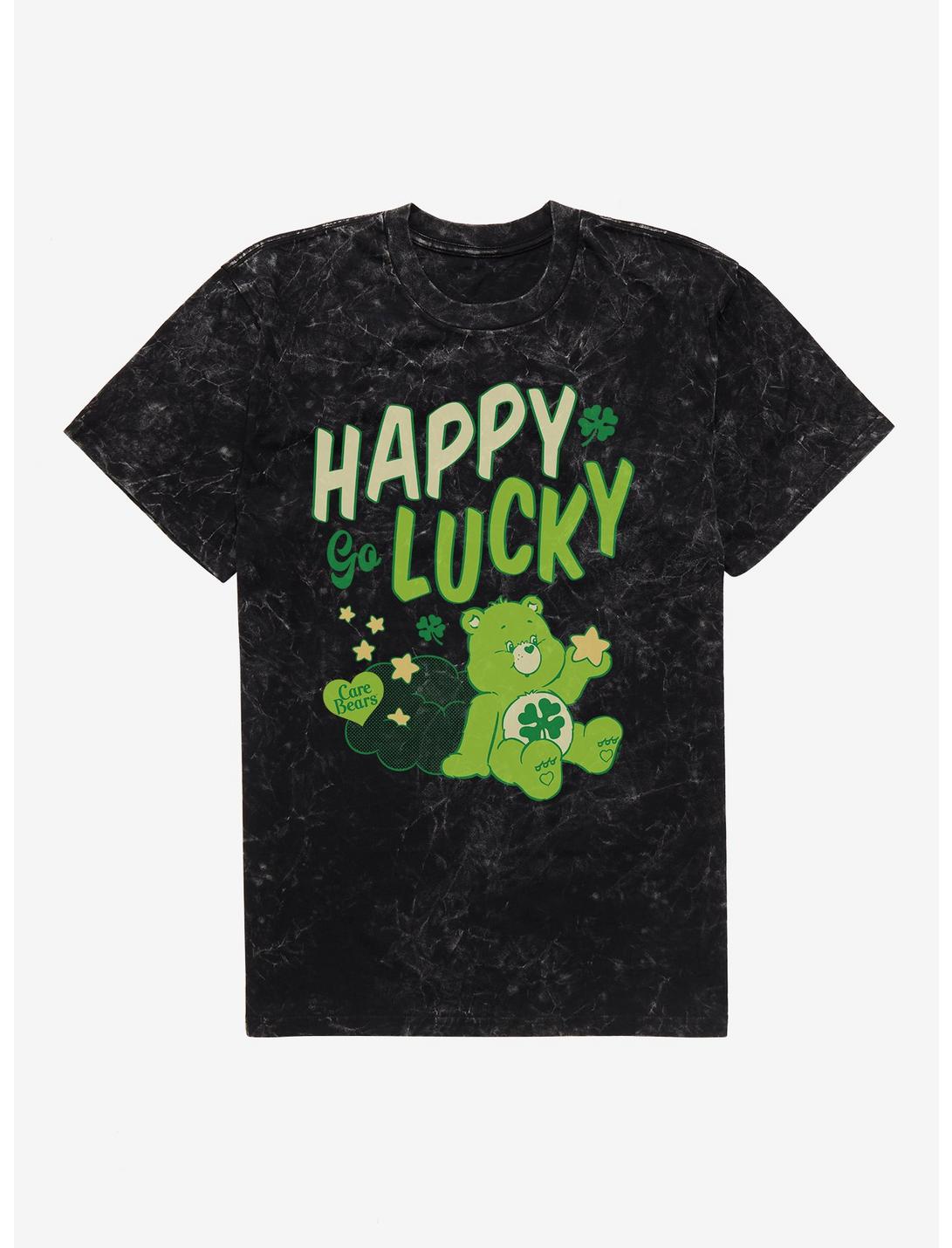 Care Bears Happy Go Lucky Mineral Wash T-Shirt, , hi-res