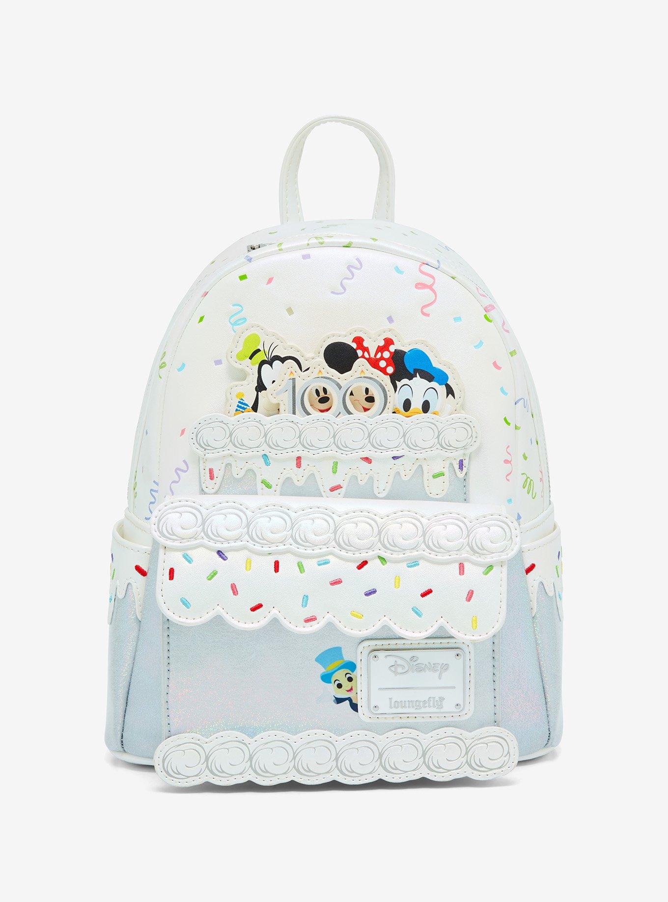 Loungefly Disney 100 Celebration Cake Mini Backpack