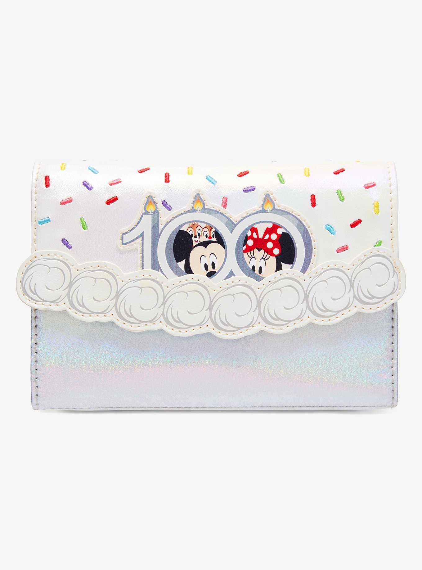 Loungefly Disney 100 Celebration Cake Wallet, , hi-res