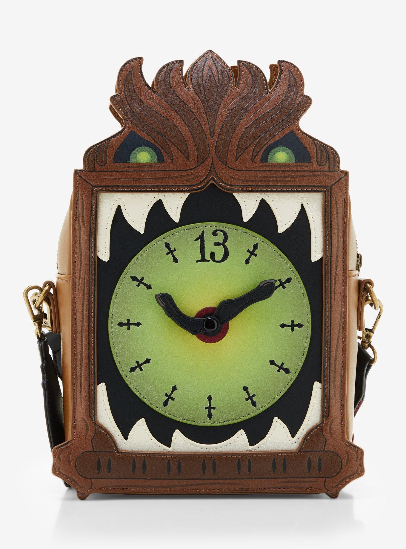 Loungefly Disney Haunted Mansion Clock Keychain