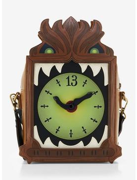 Loungefly Disney The Haunted Mansion Grandfather Clock Glow-in-the-Dark Crossbody Bag, , hi-res