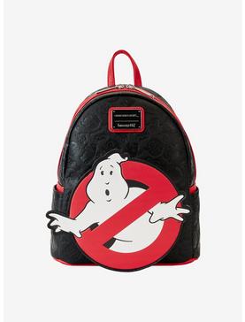 Loungefly Ghostbusters Logo Glow-in-the-Dark Mini Backpack, , hi-res