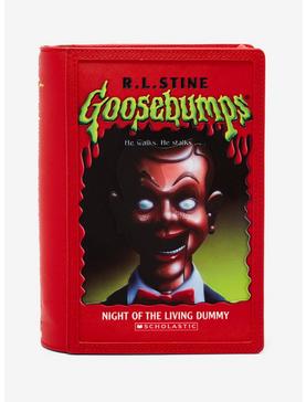 Loungefly Goosebumps Night of the Living Dummy Figural Book Crossbody Bag, , hi-res