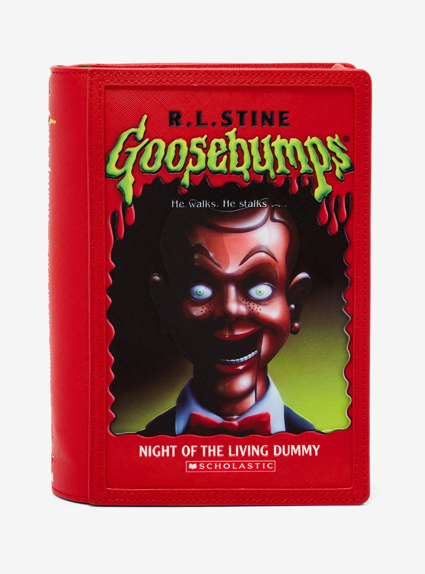 Loungefly Goosebumps Night of the Living Dummy Figural Book Crossbody Bag, , hi-res