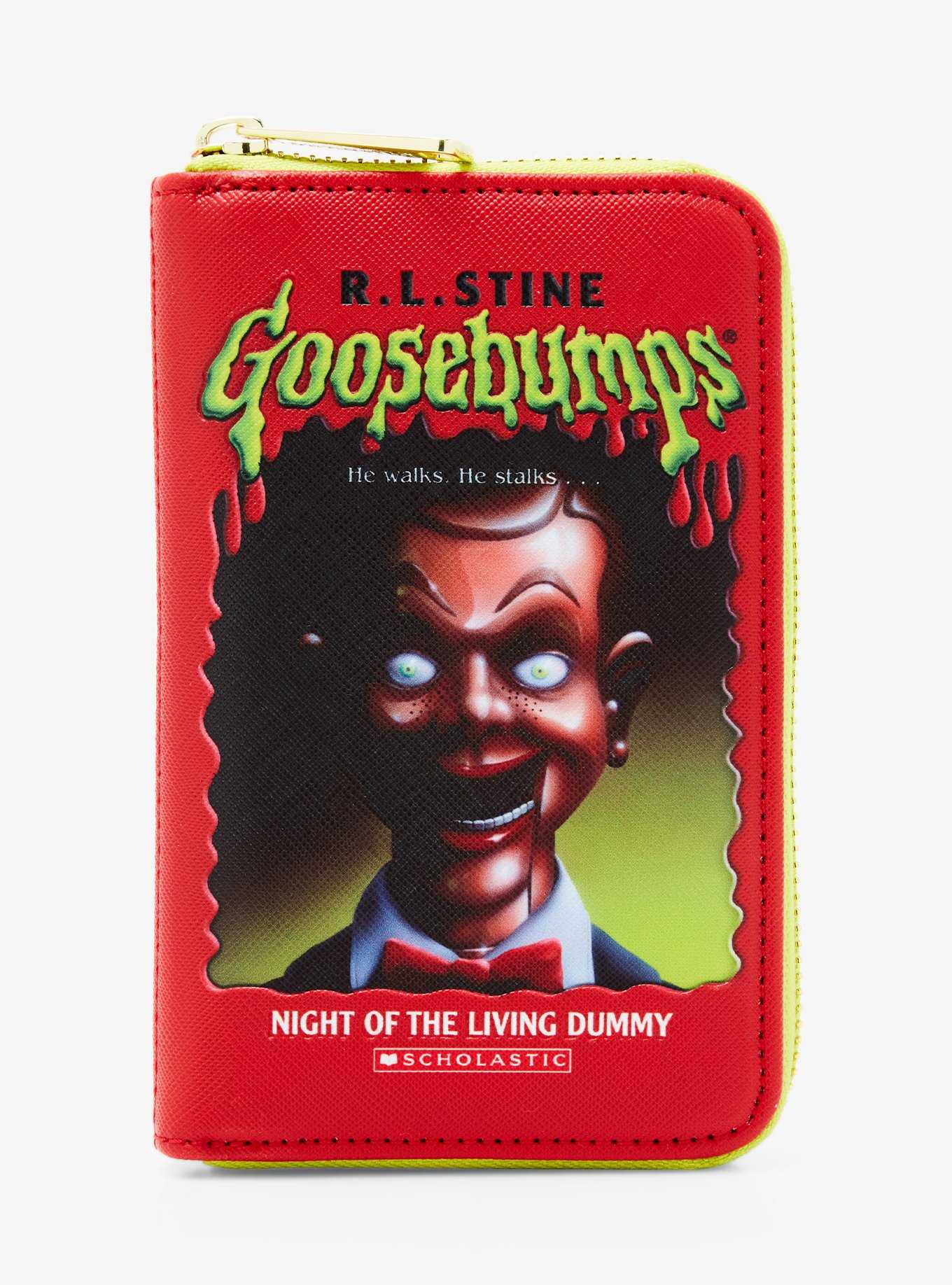 Loungefly Goosebumps Night of the Living Dummy Book Small Zip Wallet, , hi-res