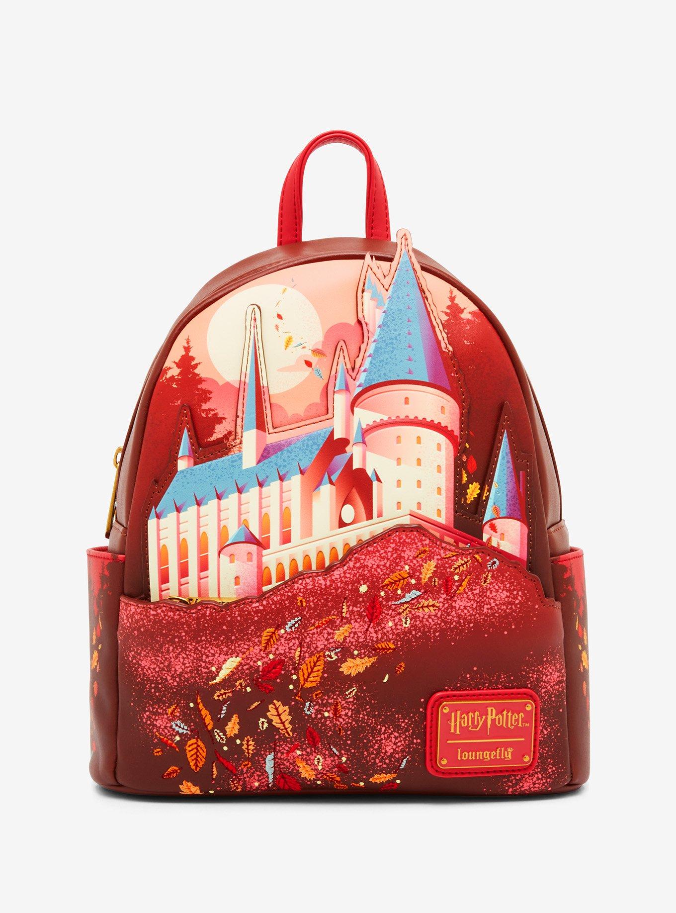 Loungefly Harry Potter Hogwarts Castle Fall Foliage Mini Backpack, , hi-res