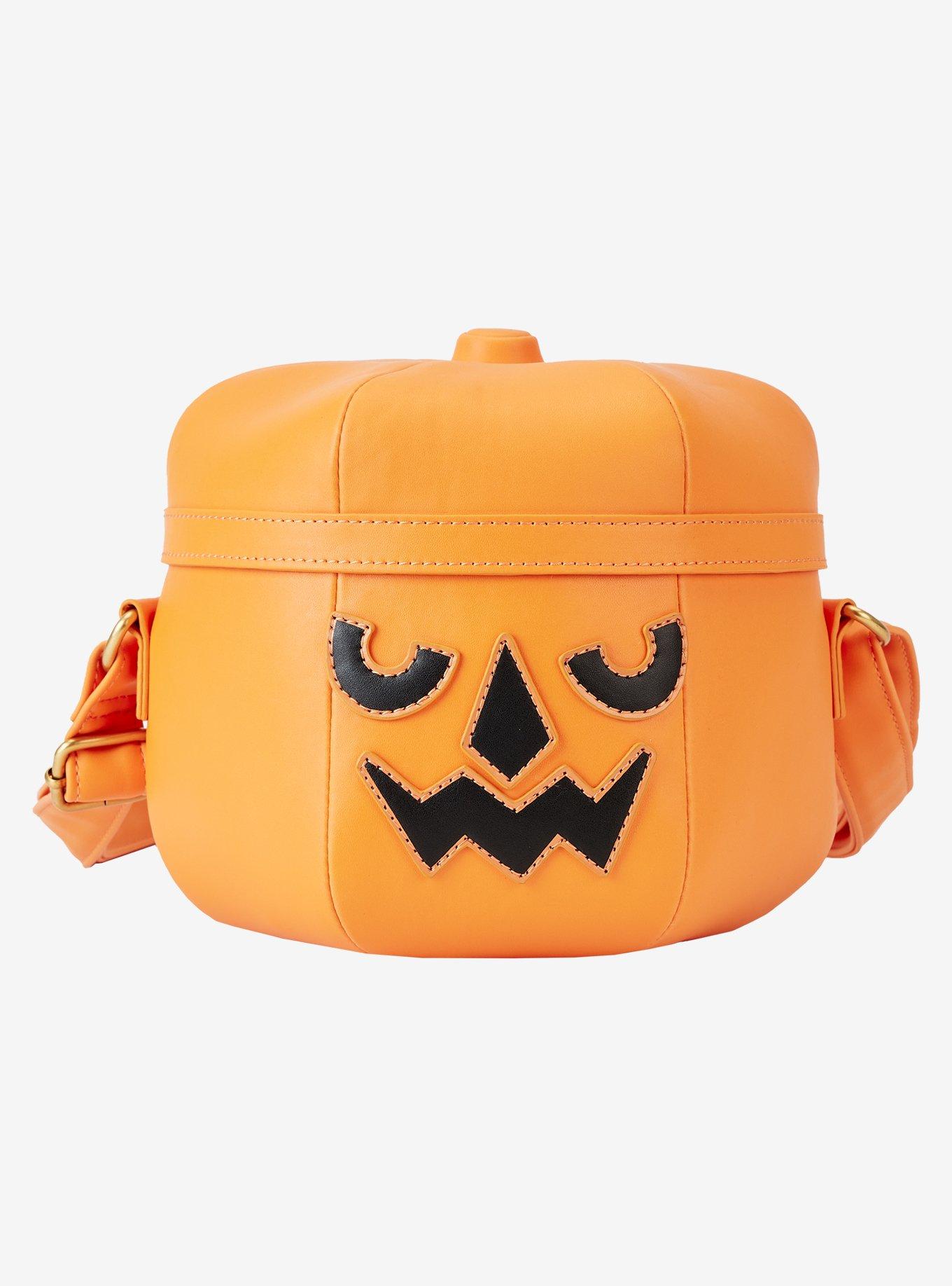 Loungefly McDonald's Halloween Happy Meal Pumpkin Bucket Glow-in-the-Dark Crossbody Bag, , hi-res