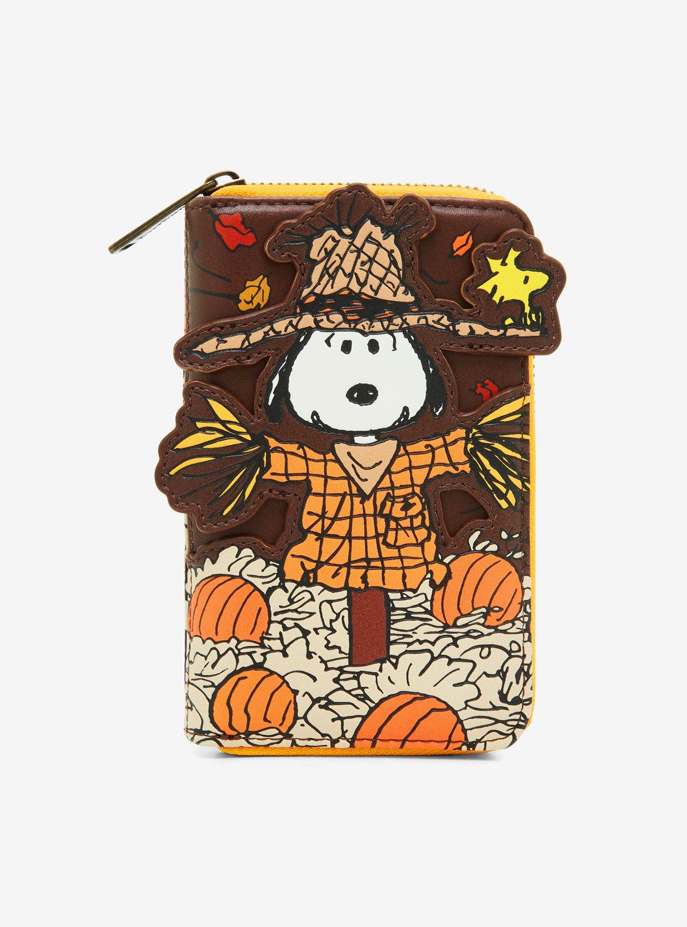 Loungefly peanuts snoopy and cardholder popular set