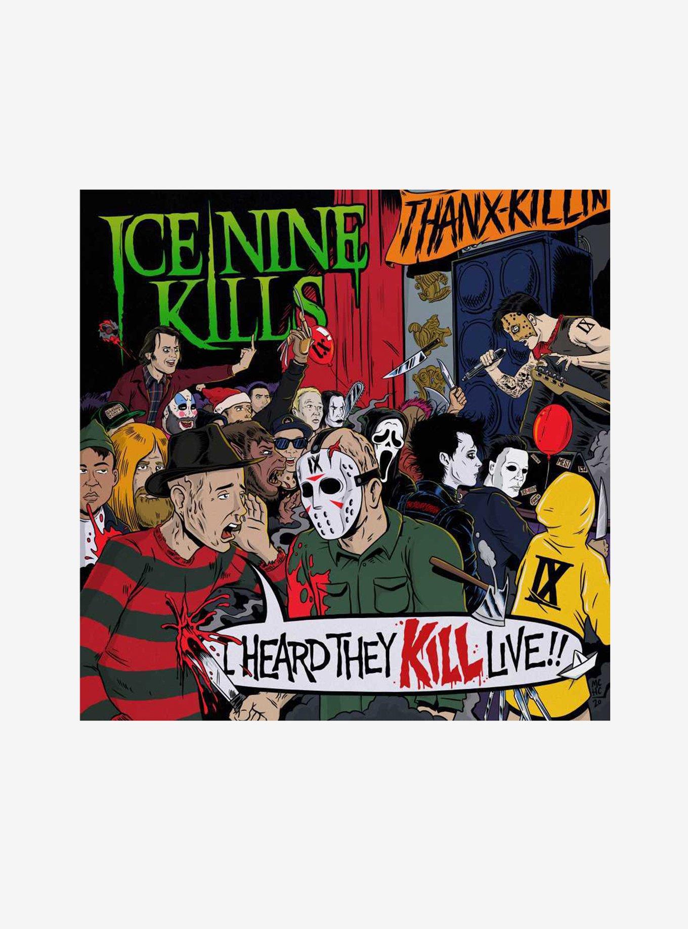 Ice Nine Kills I Heard They KILL Live (2 LP) (Neon Green Marble) Vinyl, , hi-res