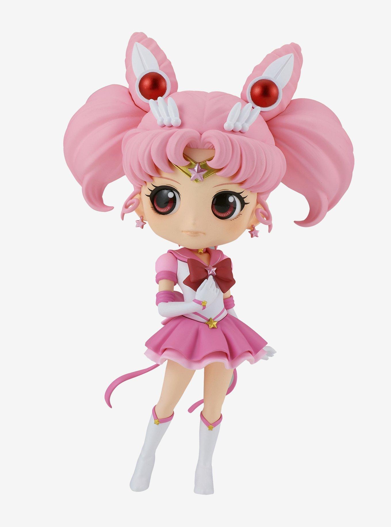 Banpresto Sailor Moon Eternal: The Movie Q Posket Sailor Chibi Moon (Ver. B) Figure, , hi-res