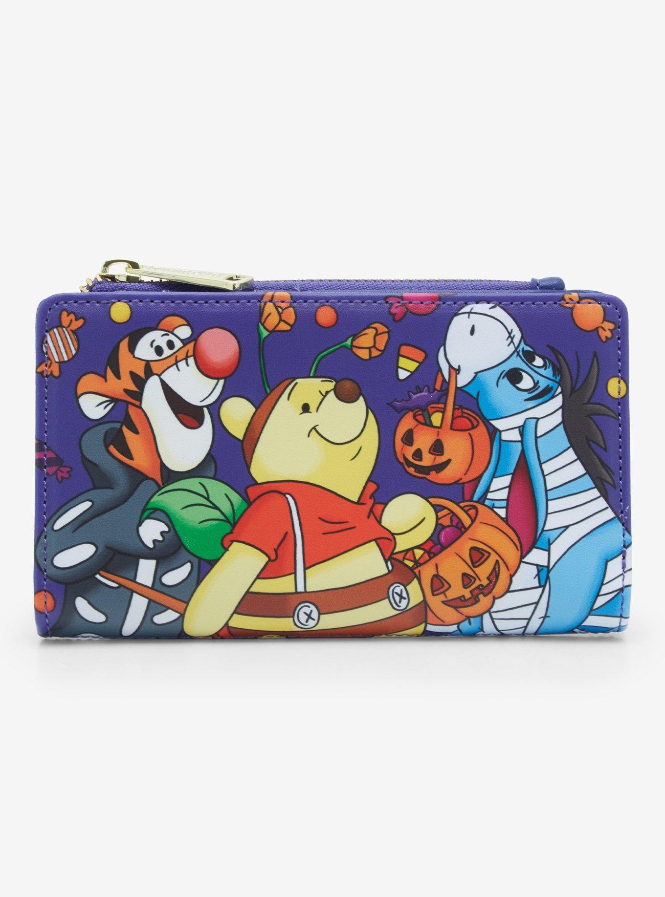 Loungefly Disney Winnie the Pooh Characters Trick or Treat Wallet BoxLunch Exclusive