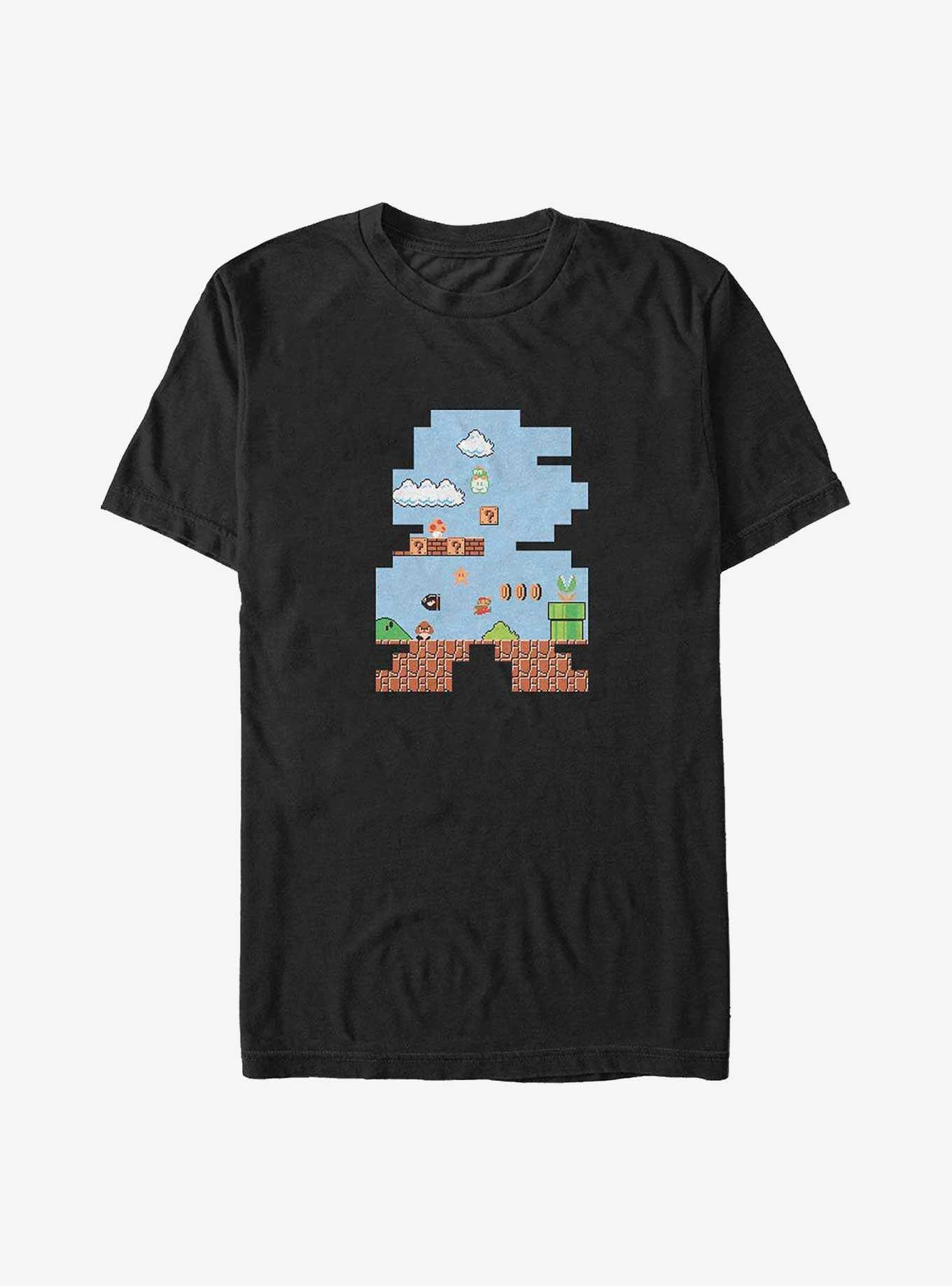Mario Shape Up Arcade Big & Tall T-Shirt, , hi-res