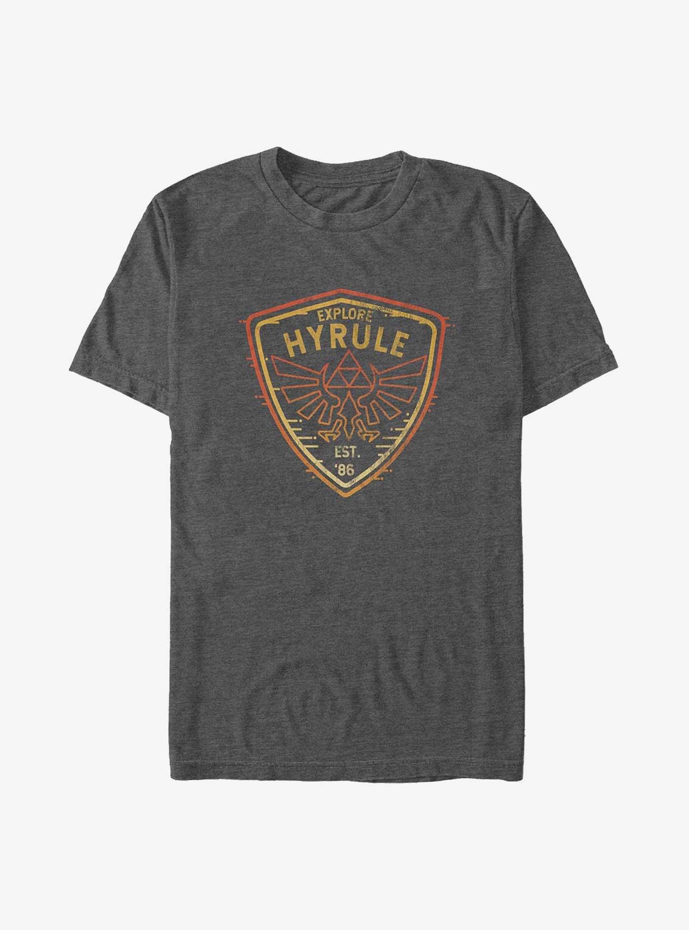 The Legend of Zelda Explore Camp Hyrule Big & Tall T-Shirt, , hi-res