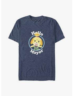 Animal Crossing Isabelle Hello Mayor Big & Tall T-Shirt, , hi-res