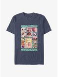 Animal Crossing New Horizons Villagers Big & Tall T-Shirt, NAVY HTR, hi-res