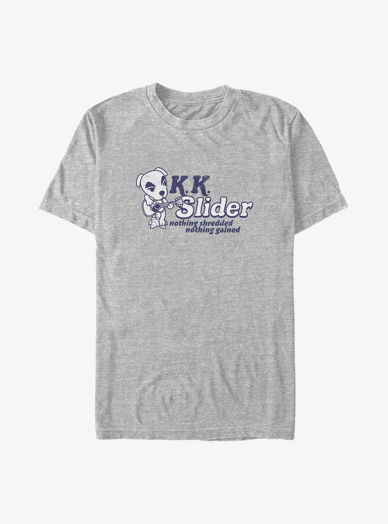 Animal Crossing K.K. Slider Nothing Shredded Nothing Gained Big & Tall T-Shirt, ATH HTR, hi-res