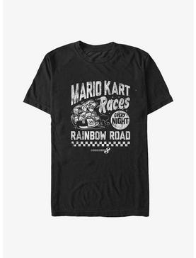 Mario Kart Race Nights Poster Big & Tall T-Shirt, , hi-res