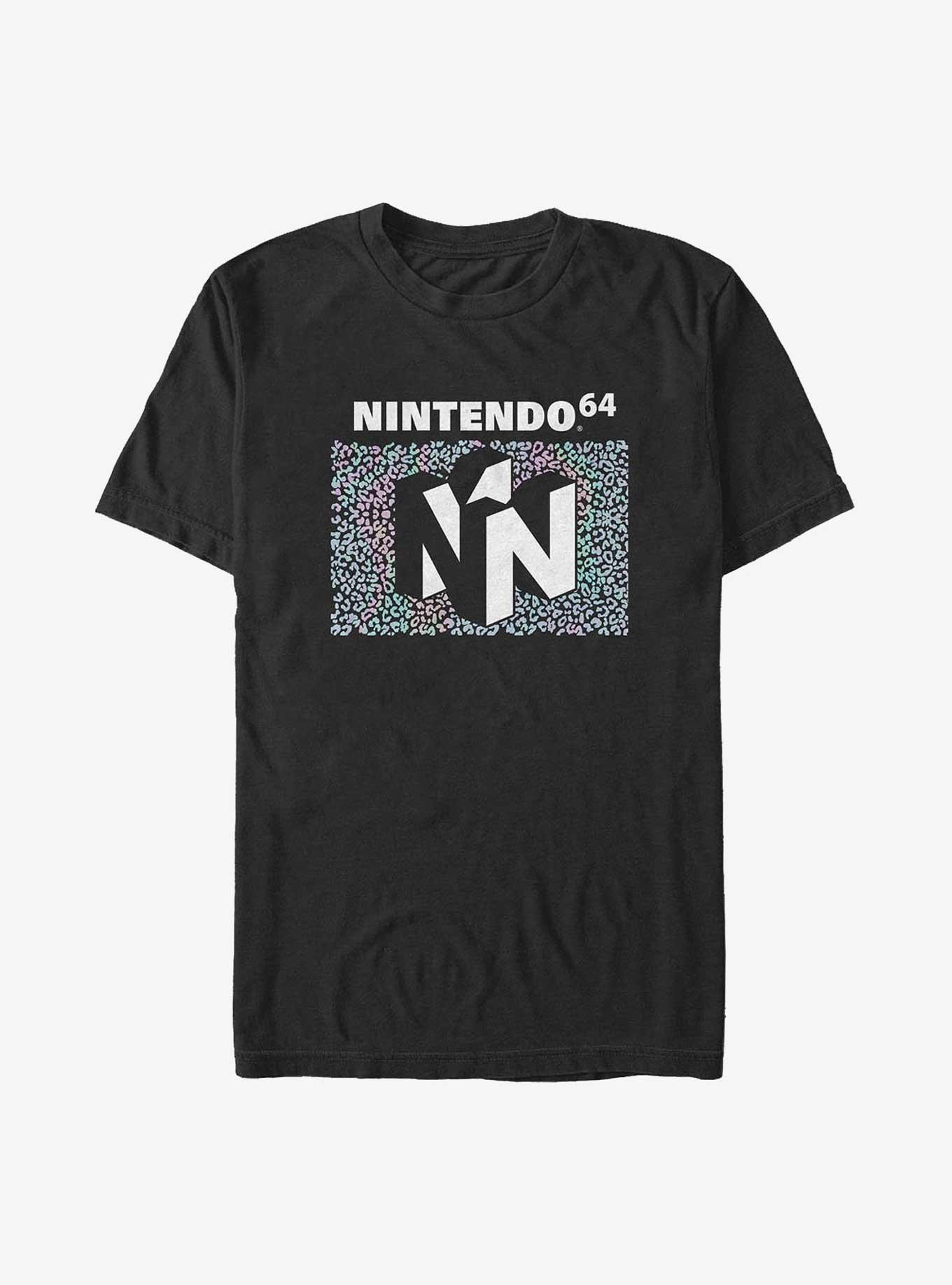 Nintendo N64 Cheetah Logo Big & Tall T-Shirt, , hi-res