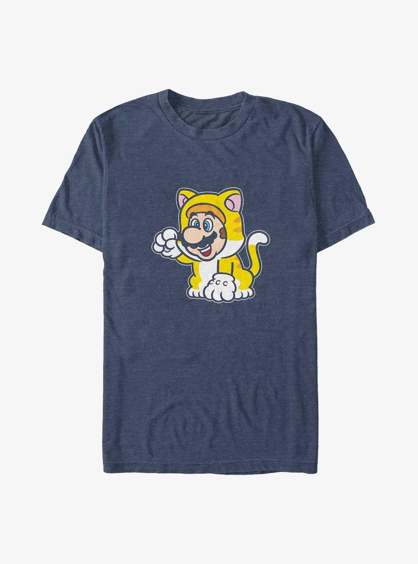 Nintendo Mario Party Animal Big & Tall T-Shirt, NAVY HTR, hi-res