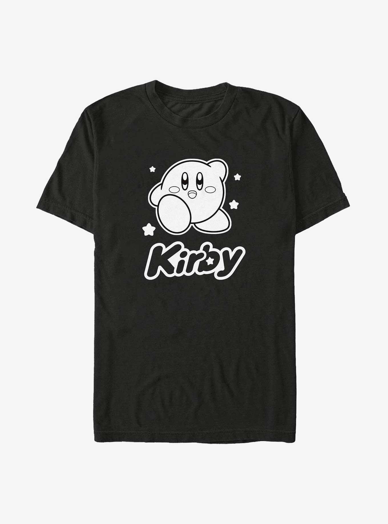 Nintendo Star Kirby Big & Tall T-Shirt, BLACK, hi-res