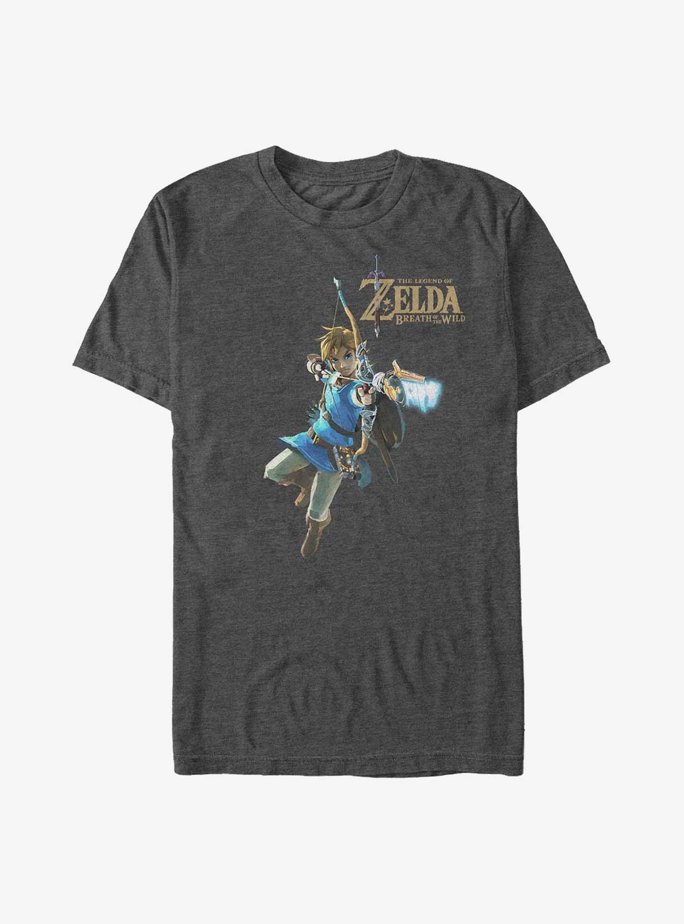 The Legend of Zelda Link Breathing Again Big & Tall T-Shirt