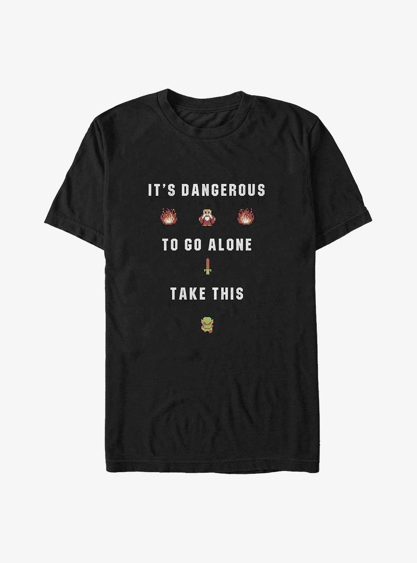 The Legend of Zelda Danger Danger Big & Tall T-Shirt, , hi-res